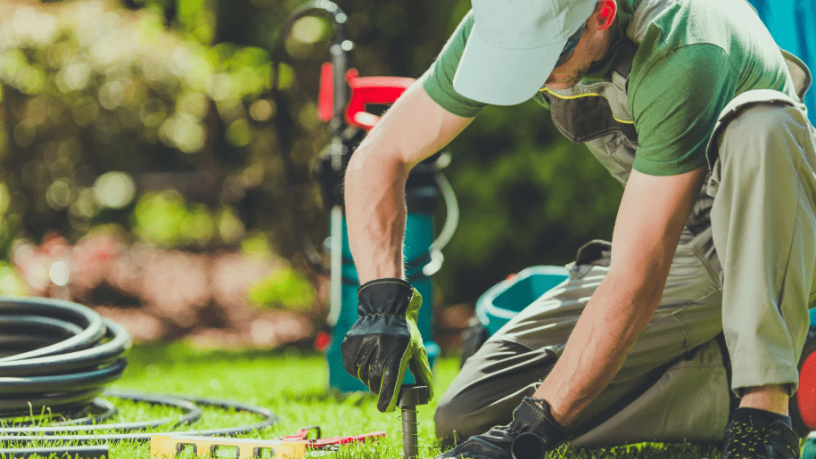 Complete home maintenance checklist inspection of sprinklers