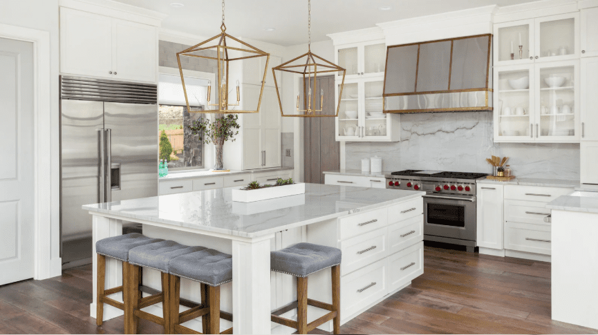 Dallas home remodeling company luxury kitchen transformation financed through home equity in Highland Park residence
